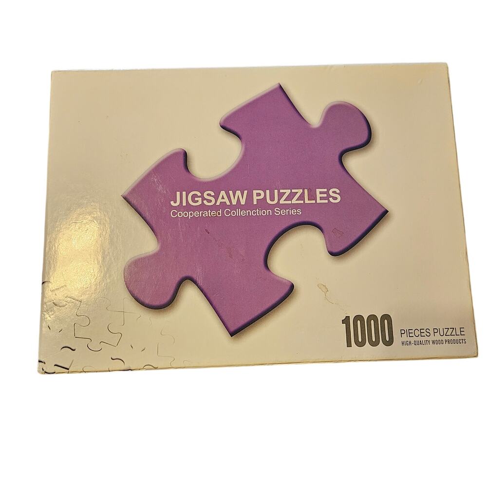 1000 Piece Wooden Puzzle